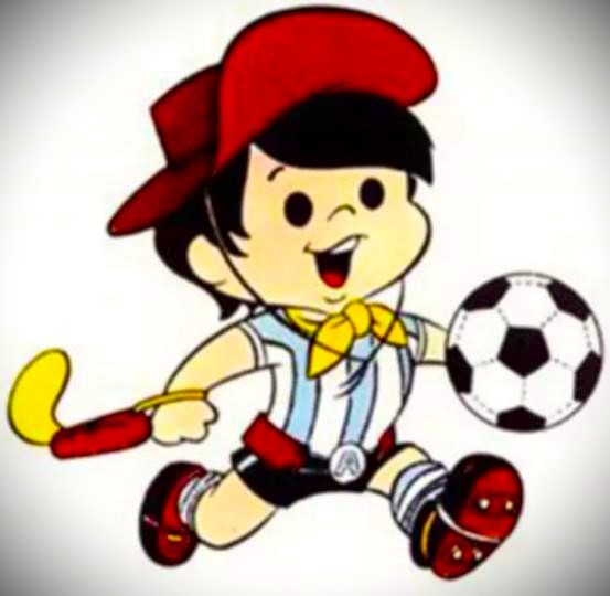 Gauchito mascote Copa do Mundo 1978 Argentina — Foto: Reprodução